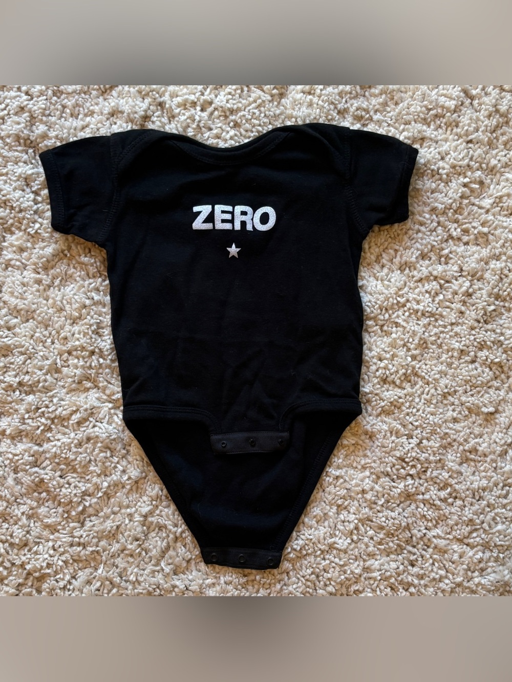 Smashing Pumpkins ZERO Baby Bodysuit 12M Official Licensed Band Merch Rare